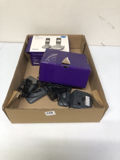 BOX OF ASSORTED BT HANDSETS