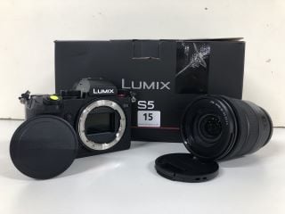 PANASONIC LUMIX S5 DIGITAL CAMERA & LUMIX S 20-60MM F3.5-5.6 CAMERA LENS KIT - RRP.£999