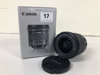 CANON EFS 10-18MM F/4.5-5.6 IS STM CAMERA LENS - RRP.£249