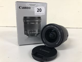 CANON EFS 10-18MM F/4.5-5.6 IS STM CAMERA LENS - RRP.£249