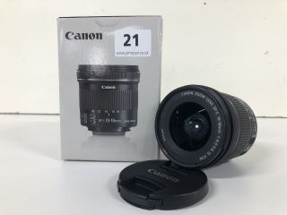 CANON EFS 10-18MM F/4.5-5.6 IS STM CAMERA LENS - RRP.£249