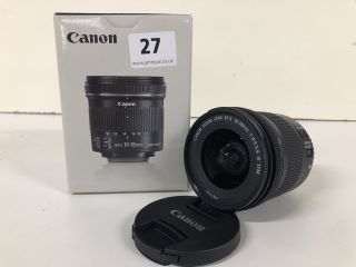 CANON EFS 10-18MM F/4.5-5.6 IS STM CAMERA LENS - RRP.£249