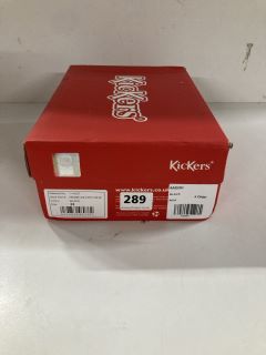 KICKERS SHOES (BLACK) - UK SIZE 4