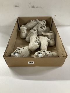 BOX OF ASSORTED SHOES