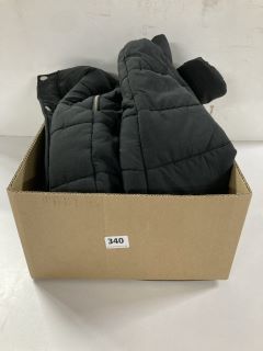 BOX OF ASSORTED COATS (ASSORTED SIZES)