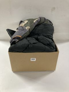 BOX OF ASSORTED COATS (ASSORTED SIZES)