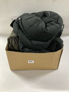 BOX OF ASSORTED COATS (ASSORTED SIZES)