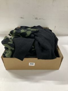 BOX OF ASSORTED MEN'S CLOTHING (ASSORTED SIZES)