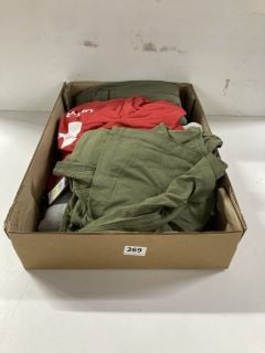 BOX OF ASSORTED MEN'S CLOTHING (ASSORTED SIZES)