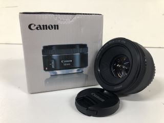 CANON EF 50MM F/1.8 STM CAMERA LENS - RRP.£129