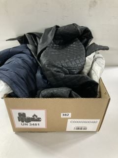 BOX OF ASSORTED COATS / JACKETS (ASSORTED SIZES)