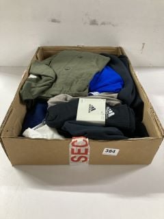 BOX OF ASSORTED MEN'S CLOTHING (ASSORTED SIZES)