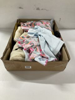 BOX OF ASSORTED KIDS CLOTHING (ASSORTED SIZES)