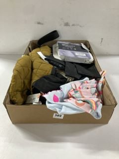 BOX OF ASSORTED KIDS CLOTHING (ASSORTED SIZES)