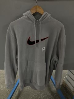 NIKE FLEECE HOODIE (GREY) - XL