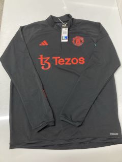 ADIDAS MANCHESTER UNITED JACKET (BLACK) - XL