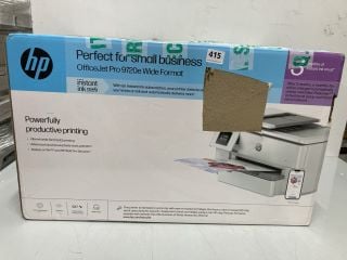 HP OFFICEJET PRO 9720E WIDE FORMAT PRINTER