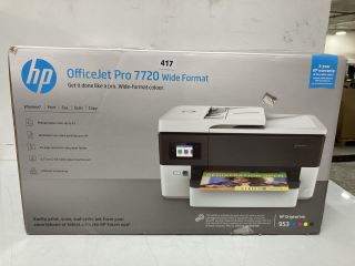 HP OFFICEJET PRO 7720 WIDE FORMAT PRINTER