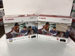 2 X CANON PIXMA TS3355 PRINTERS