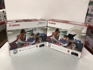 2 X CANON PIXMA TS3355 PRINTERS