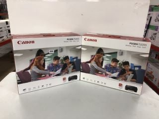 2 X CANON PIXMA TS3355 PRINTERS