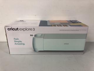 CRICUT EXPLORE 3 SMART CUTTING MACHINE