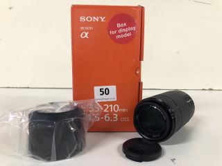 SONY E 55-210MM F4.5-6.3 OSS CAMERA LENS MODEL: SEL55210 - RRP.£229