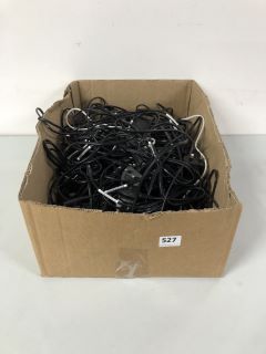 BOX OF ASSORTED POWER CABLES