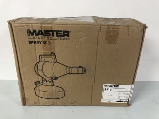 MASTER 240 VOLT 4.5LITRE FOGGER MISTER MODEL: SF3 - RRP.£230