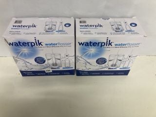 2 X WATERPIK WATER FLOSSERS