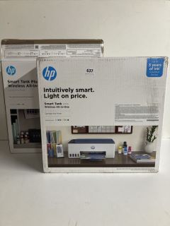 2 X ASSORTED HP SMART TANK PRINTERS INC HP SMART TANK PLUS 555 PRINTER