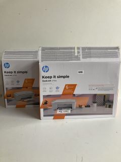 2 X HP DESKJET 2710E PRINTERS