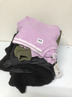 3 X ASSORTED ITEMS INC. ADIDAS JUMPER - PURPLE - SIZE: L