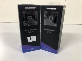 2 X NEXT BASE REAR WINDOW CAMERAS