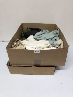 BOX OF ASSORTED CLOTHING