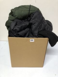 BOX OF ASSORTED CLOTHING