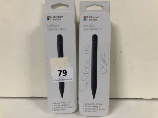 3 X MICROSOFT SURFACE SLIM PEN 2 (DEMO)