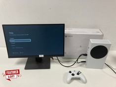 XBOX S SERIES CONSOLE (ORIGINAL RRP - €299.99) IN WHITE. (WITH BOX, CONTROLLER (WITHOUT CHARGER) AND 512 GB SSD HARD DRIVE, MONITOR NOT INCLUDED) [JPTZ6618]