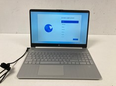 LAPTOP HP 15S-EQ1040NS 125 GB (ORIGINAL RRP - €389.00) IN SILVER. (WITH CHARGER - NO BOX, ONLY WORKS PLUGGED IN). AMD 3020E, 4 GB RAM, , AMD RADEON GRAPHICS [JPTZ6548].