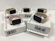 5 PC X XIAOMI REDMI REDMI SMART BAND 2 SMARTWATCH (ORIGINAL RRP - €115,65) IN WHITE/PINK. (MAY NOT CONTAIN BOX. THE CHARGERS ARE THOSE SHOWN IN THE
IN THE PICTURES. TO SEE MORE DETAILS OF THE PRODUCT