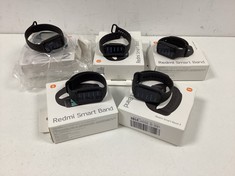 5 PC X XIAOMI REDMI REDMI SMART BAND 2 SMARTWATCH (ORIGINAL RRP - €115,65) IN BLACK. (MAY NOT CONTAIN BOX. THE CHARGERS ARE THOSE SHOWN IN THE
IN THE PICTURES. TO SEE MORE DETAILS OF THE PRODUCTS ,
T