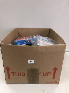 BOX OF ASSORTED ITEMS INC THE CLASSIC GAME OF CONNECT 4