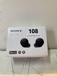 SONY WF-C500 WIRELESS NOISE CANCELLING EARBUDS MODEL NO: YY2952