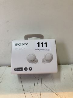 SONY WF-C500 WIRELESS NOISE CANCELLING EARBUDS MODEL NO: YY2952