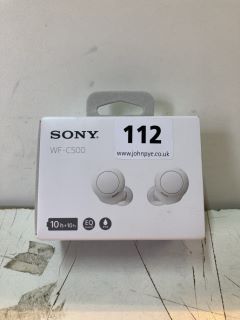 SONY WF-C500 WIRELESS NOISE CANCELLING EARBUDS MODEL NO: YY2952