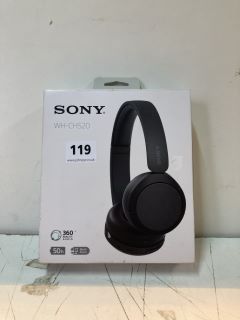 SONY WH-CH520 WIRELESS HEADPHONES MODEL NO: YY2958