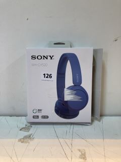 SONY WH-CH520 WIRELESS HEADPHONES MODEL NO: YY2958