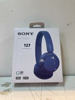 SONY WH-CH520 WIRELESS HEADPHONES MODEL NO: YY2958