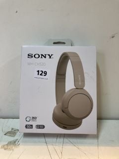 SONY WH-CH520 WIRELESS HEADPHONES MODEL NO: YY2958