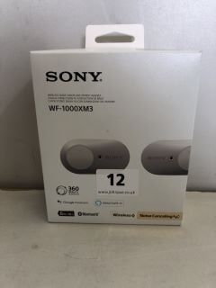 SONY NOISE CANCELLING STEREO HEADSET MODEL NO:WF-1000XM3